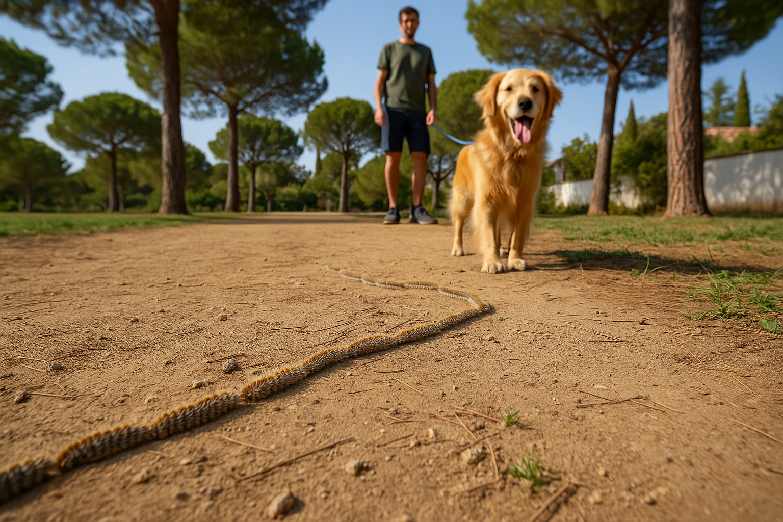 ¿Por qué es peligrosa la oruga procesionaria?