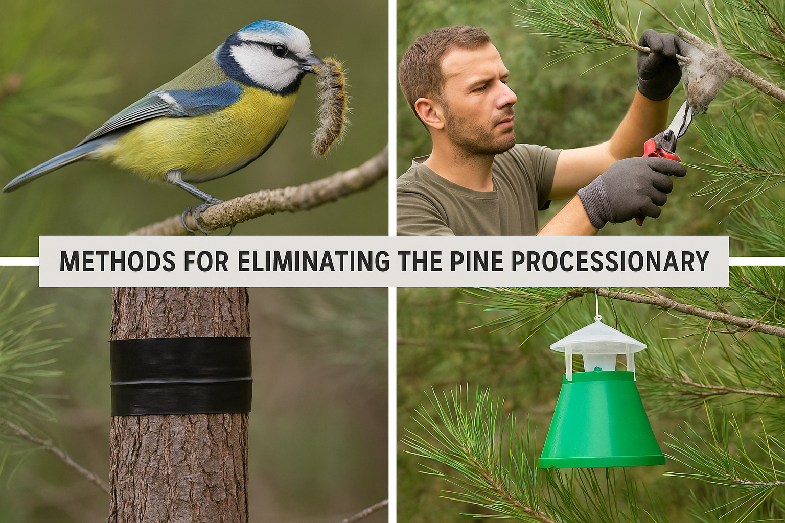 ¿Qué mata a la procesionaria?