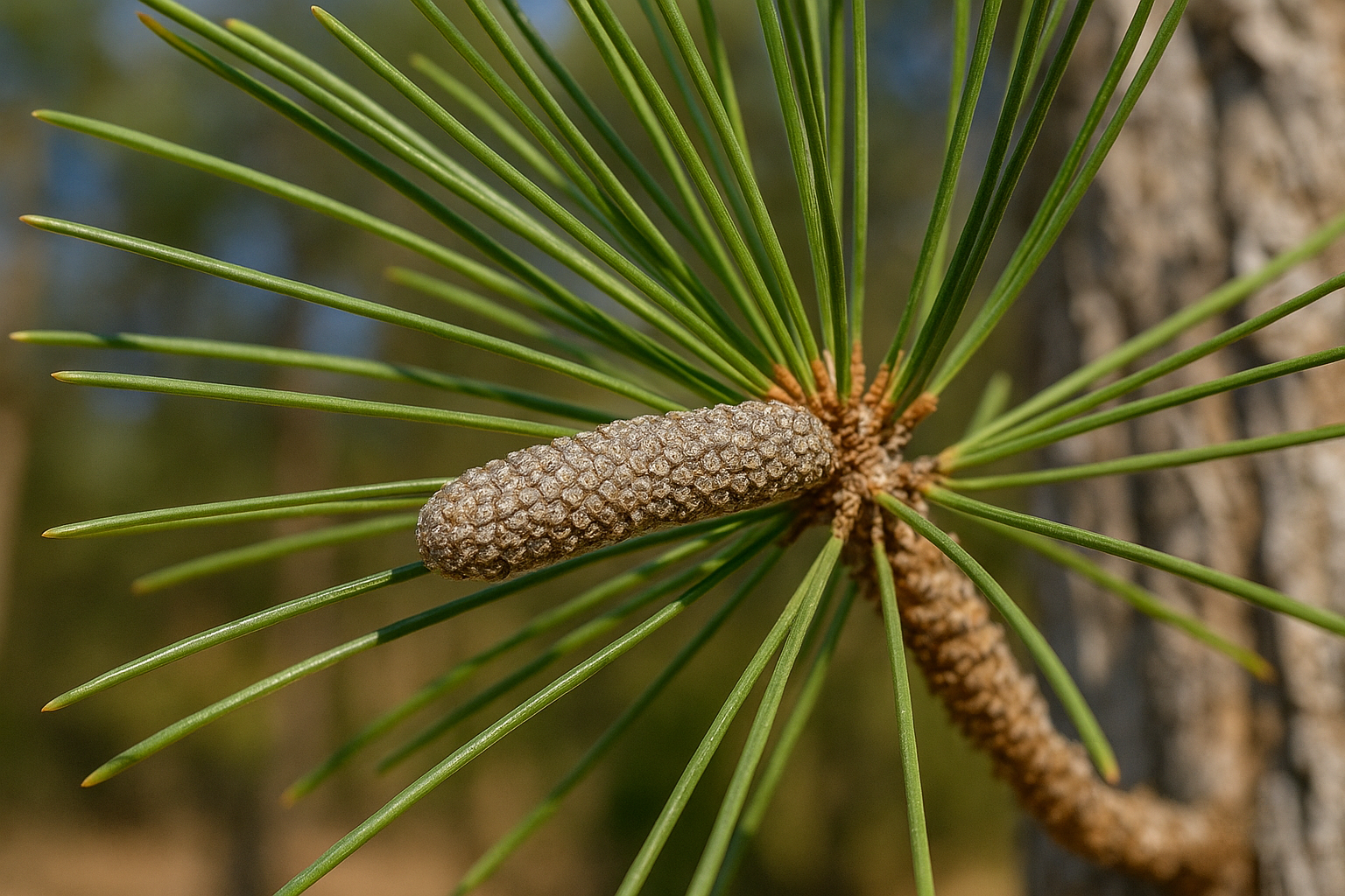 ¿Cómo reconozco los huevos de la procesionaria del pino?